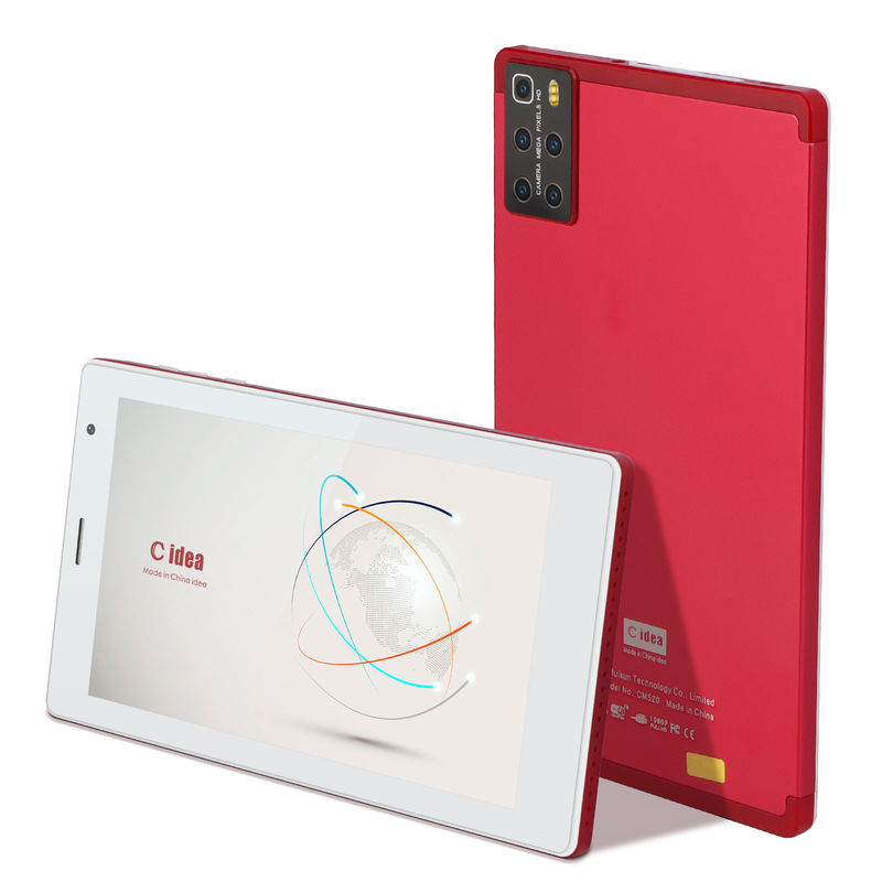 C fikir Öğrenciler için Android Tabletleri 7 Inç Quad Core İşlemci ROM 32GB Genişleme Çift Kamera CM520 (kırmızı)