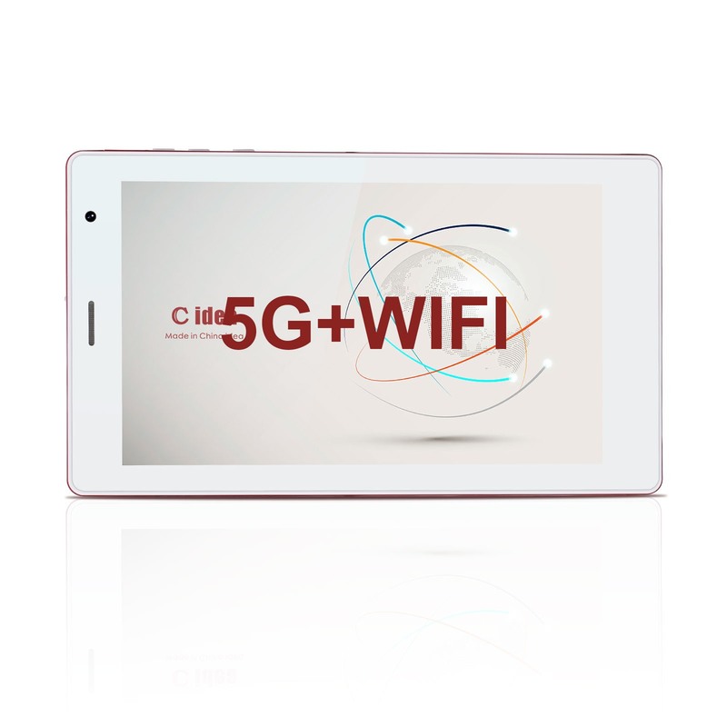 C fikir Taşınabilir ve Kolay Kullanımlı 7 Inç Dokunmatik Ekranlı Tablet Yüksek Çözünürlüklü Ekran CM520 (kırmızı)