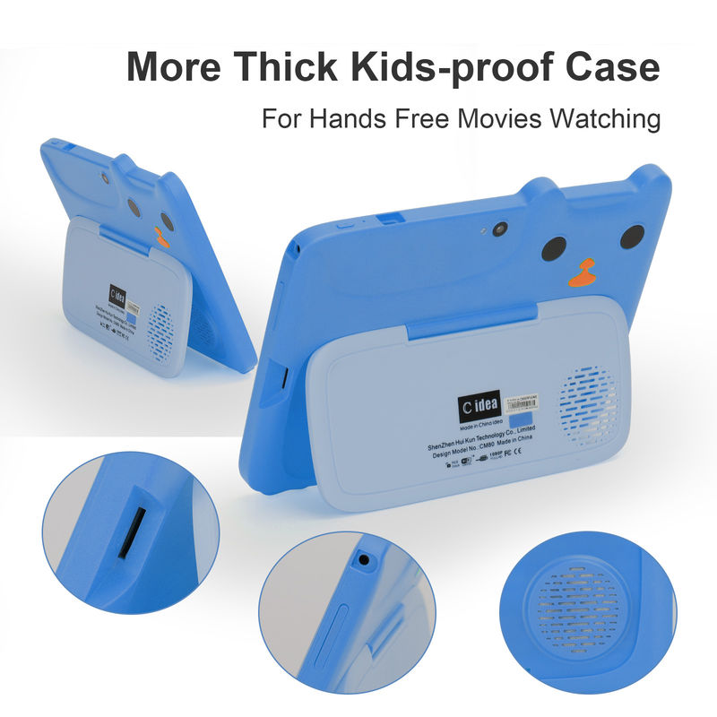 C Idea 7 Inch Kids Tablet Göz Koruma Ekranı Öğrenciler İçin Eğitim Tableti CM82