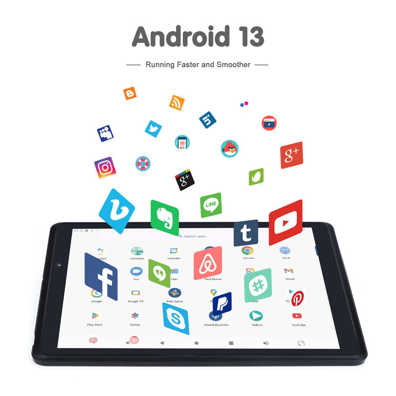 C fikir Taşınabilir 8 Inç Tablet Android 13 Mavi Işık Ekranlı WiFi 32GB + 64GB Genişletilmiş HD IPS CM825