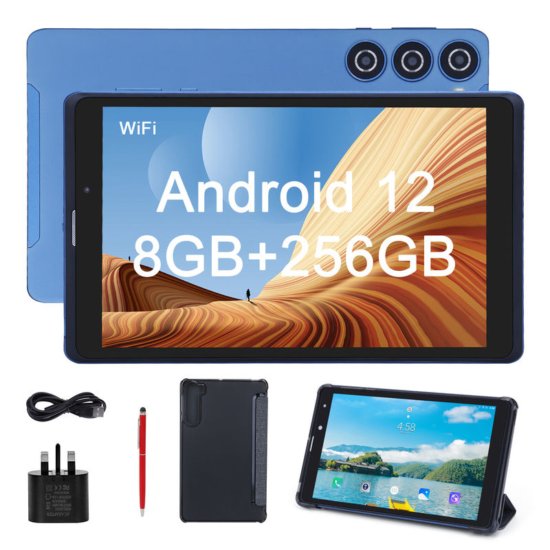 C Idea Blue 8 Inch Tablet PC Büyük Depolama Çift Kamera Metal Tabletler Okumak İzlemek