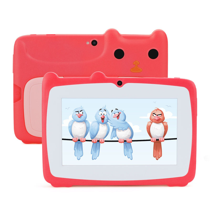 C fikir Eğitimsel 7 inçlik tablet çocuklara karşı koruyucu büyük pil 5000mAh IWAWA CM80Red