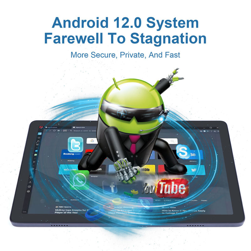 C Idea Android Tablet FHD 1200*1920 6000mAh Pil ile 10.1 Inch Tablet PC P1250