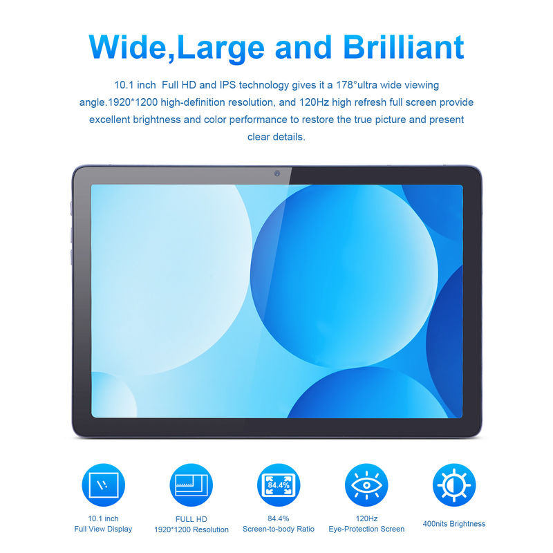 C Idea Çift Kameralı Android Tablet 6000mAh Google Sertifikalı 10.1 Inç Tablet P1200