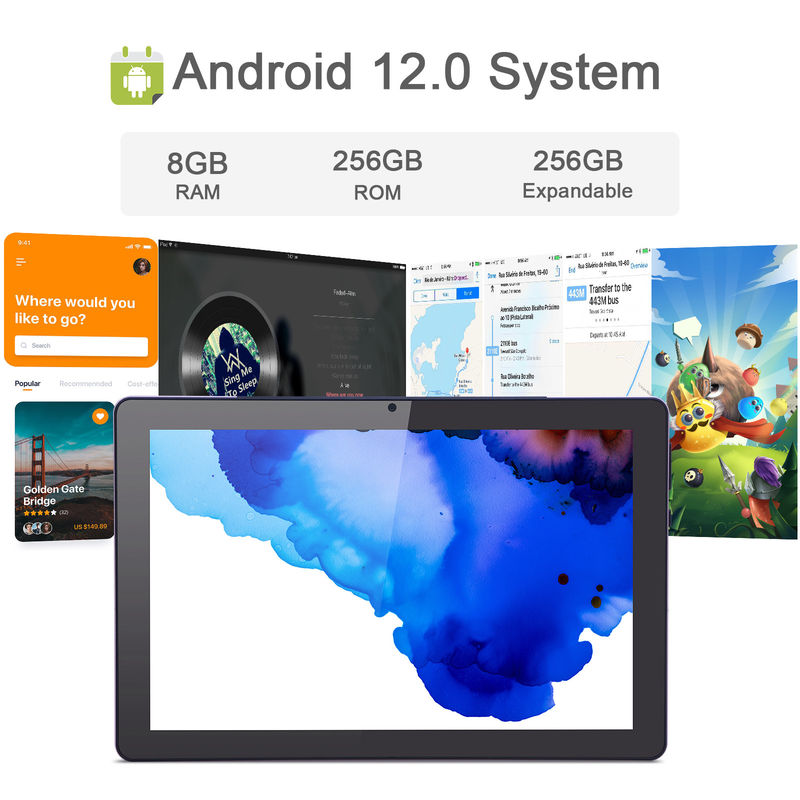 C fikir 9.7 inç Android 12 Tablet 8GB RAM 512GB ROM Model CM7800 Pembe