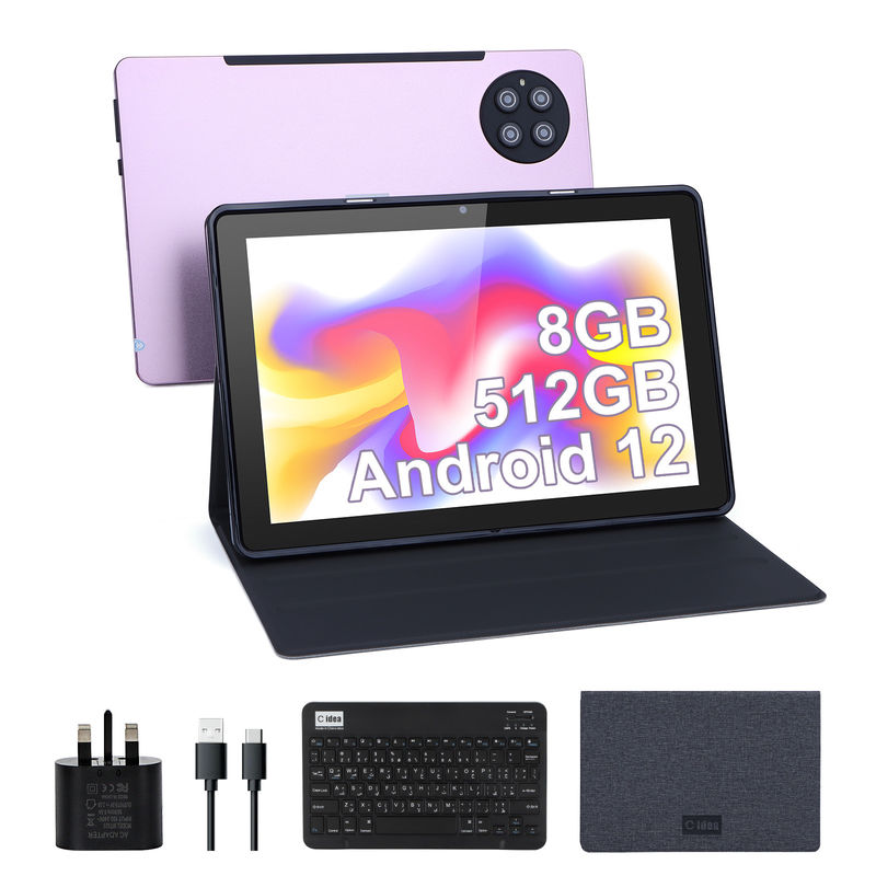 C fikir 9.7 inç Android 12 Tablet 8GB RAM 512GB ROM Model CM7800 Pembe