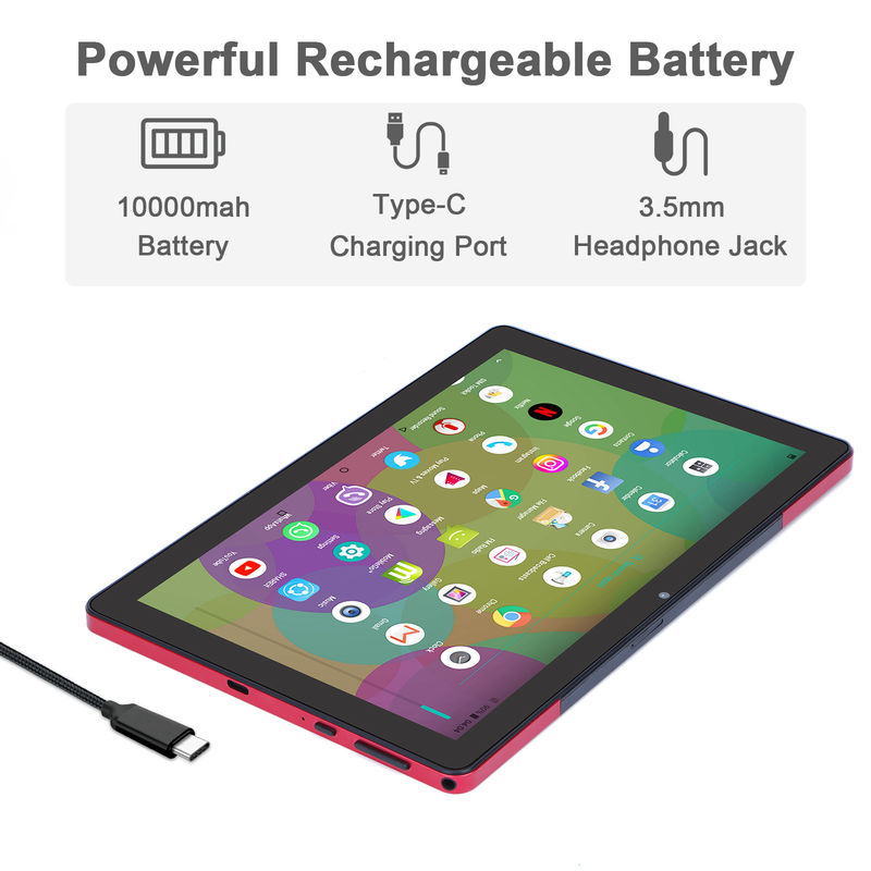 C fikir 9.7 inç Android 12 Tablet 8GB RAM 512GB ROM Model CM7800 Kırmızı
