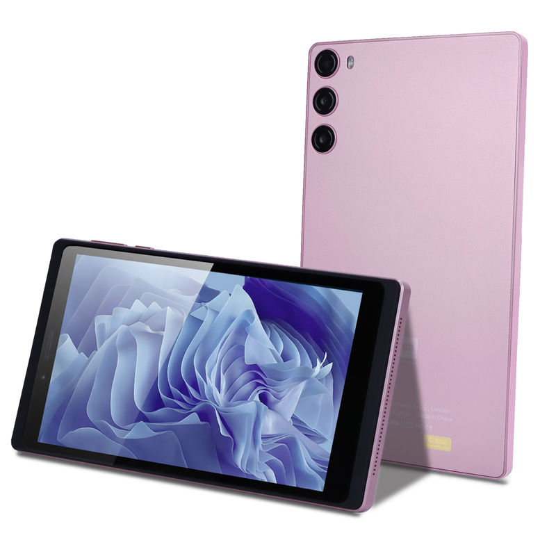 C Idea Android 12 Tablet 6GB RAM 128GB ROM SIM ile 7 Inch Tablet PC For Students CM525 Pembe