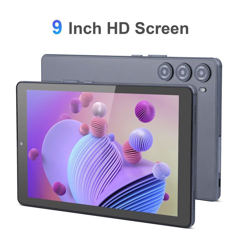 C fikir 9 Inch Tablet PC WIFI 2.4G/5G 800x1280 IPS Ekranı Android Tablet Telefon Çağrı Desteği Çift Kamera ile ((Grey)