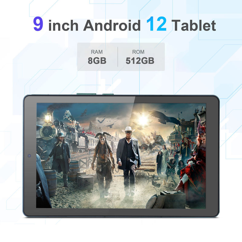 C fikir 9 Inch Tablet PC WIFI 2.4G/5G 800x1280 IPS Ekranı Android Tablet Telefon Çağrı Desteği Çift Kamera ile ((Yeşil)