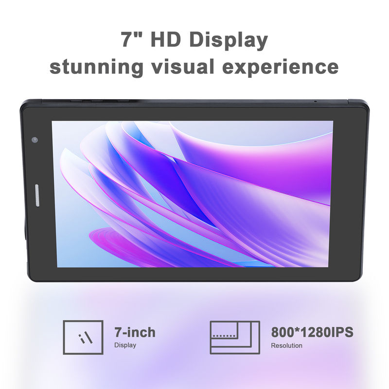 C fikir 7 Inç Android Akıllı Tablet 8+512GB Dört çekirdekli WiFi Tablet HD Dokunmatik Ekran CM513 ((Siyah)