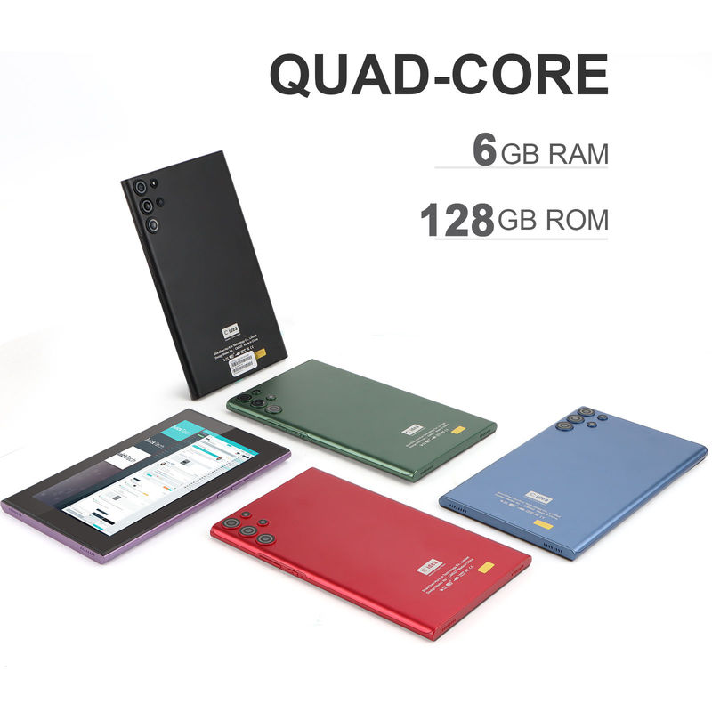 C fikir Portatif 7 Inç Ekranlı Tablet Mavi Işık Ekranlı WiFi 32GB+32GB Genişletilmiş Çift Kamera Hediye CM522 Siyah