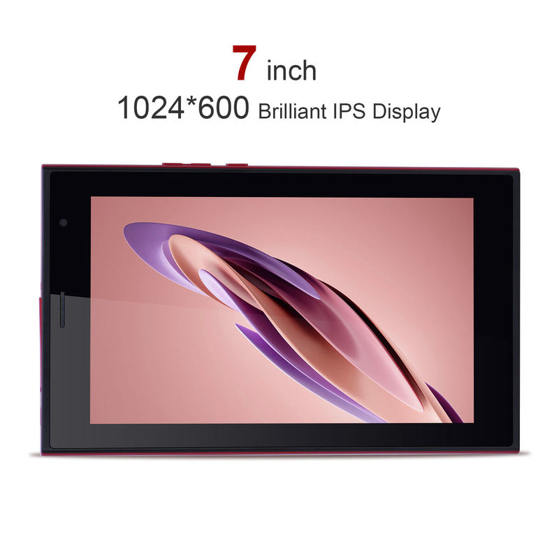 C fikir Android 7 Inch Tablet PC 6 RAM + 128 ROM Saklama 6000mAh Pil Süresi Çocuklar ve Yetişkinler için CM522 Kırmızı