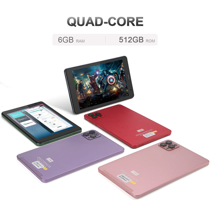 C fikir 1280x800 IPS 8 Inch Android Tablet HD Dokunmatik GPS WiFi Çift Kamera 8000mAh Pil CM813-Kırmızı