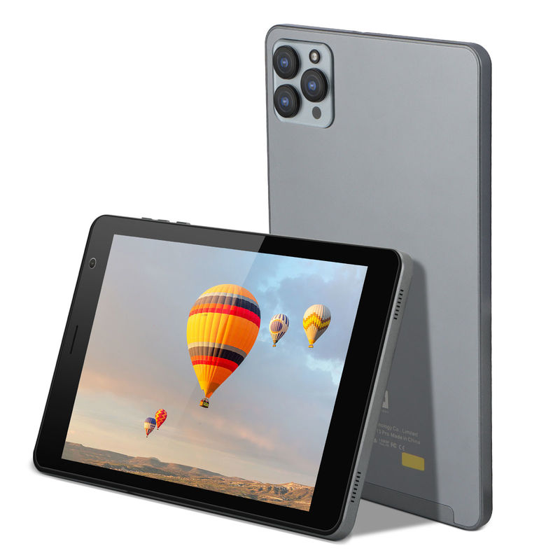 C fikir Çift Kamera 8 Inç Android Tablet PC Android 12 Tablet 1280x800 IPS HD Ekran CM813-Grey