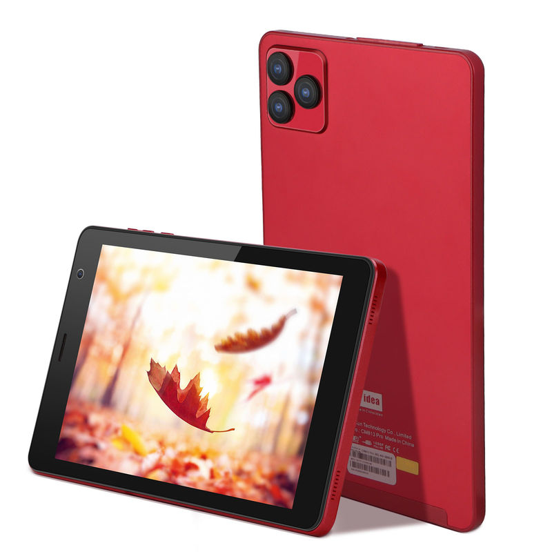 C fikir 8 inç Android 12 Tablet 6GB RAM 512GB ROM 8000mAh Pil 5+8MP Kamera CM813 PRO-kırmızı