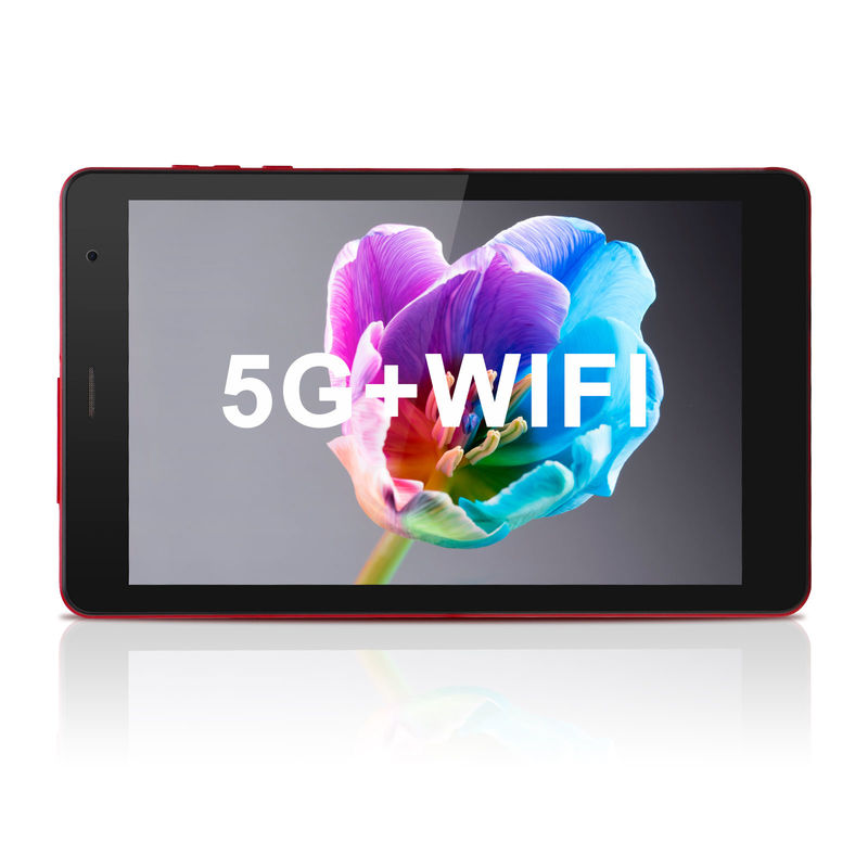 C fikir Android 8 Inch Tablet PC Android 12 Tablet 512GB Depolama Tabletler PC Dört çekirdekli işlemci CM813 kırmızı