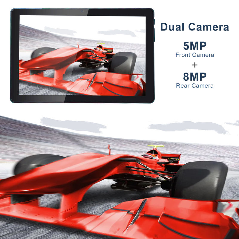 C fikir 256ROM 10 Inch Tablet PC Çift 5MP + 8MP Kamera Klavye Kutusu CM7000 Mavi