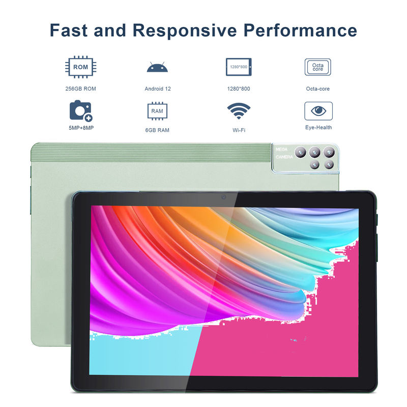 C fikir 6+256GB 800x1280 IPS 10 Inch Tablet PC With Case Quad Core Dual 5MP+8MP Kamera HD IPS Ekran CM7000