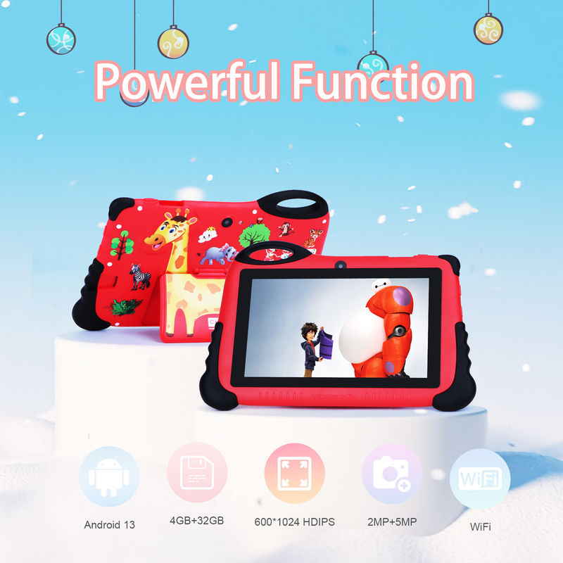 C Idea 7 Inch Kids Learning Tablet With Android 13 Öğrenci için Eğitim Tablet CM93