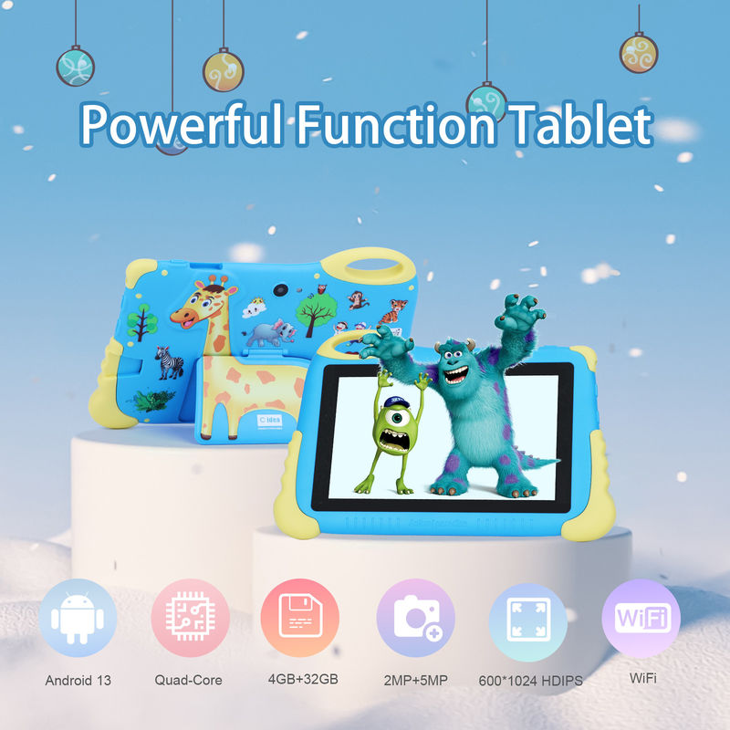 C Idea Çocuklar Eğitim Tabletleri Önceden Kurulu Uygulama Tableti 4-8 Yaşına Kadar