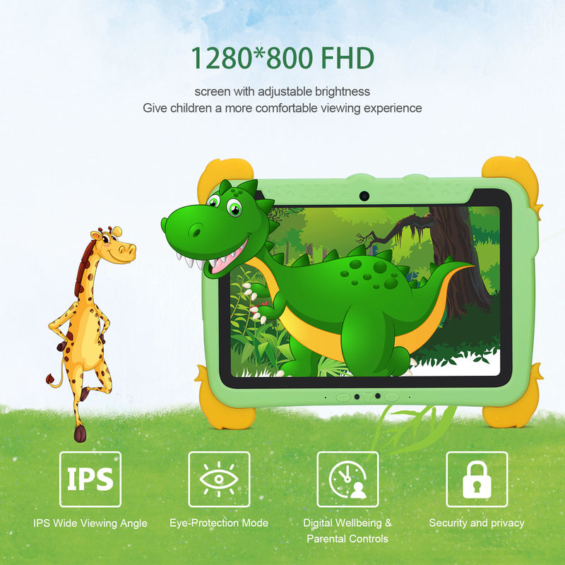 C fikir 10.1 inç Çocuk Tablet PC ile Kasa Göz Koruması ips HD Ekran Ön Kurulum IWAWA P1150