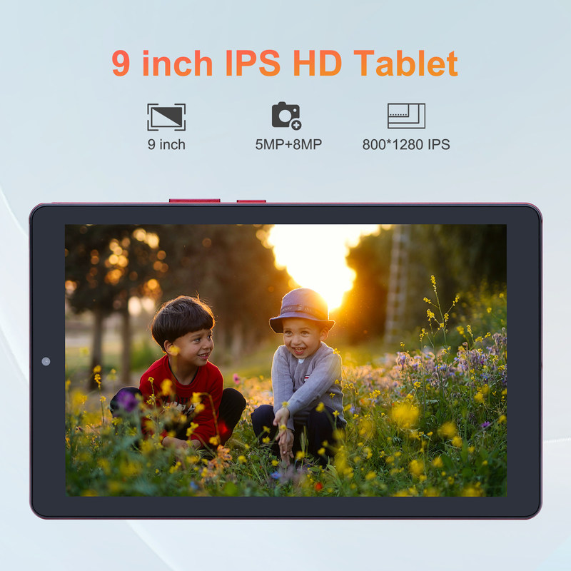 C fikir 9 Inch Tablet PC Android Sim Kartı 1024x600 IPS Ekran Ekranı Wifi Gençler için GPS Öğrenci CM915