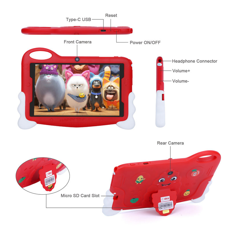 C Idea 7 Inch Android 13 Tablet With Kids App Öğrenci için Eğitimsel Tablet CM90