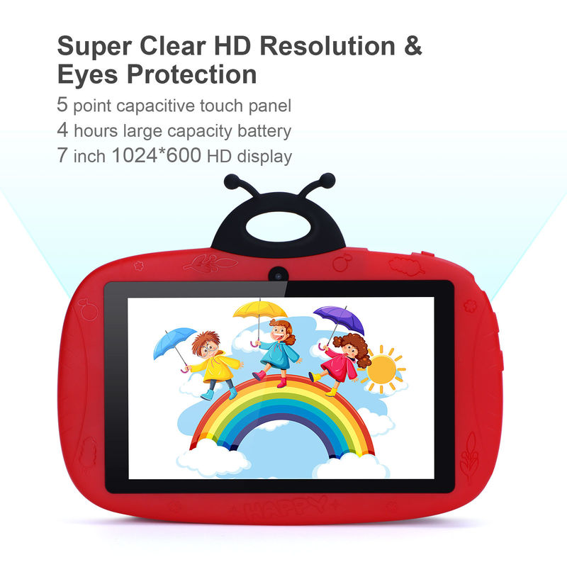 C fikir Çocuklar Android 7 Inç Dokunmatik Ekran Tablet 6+128GB Depolama Ücretsiz Kasa Wifi Çift Kamera CM75