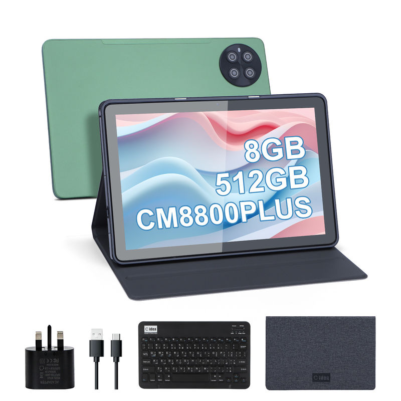 C Idea 10.1 Inch 8GB RAM 512GB ROM WiFi Akıllı Tablet PC SIM Destek CM8800plus ile