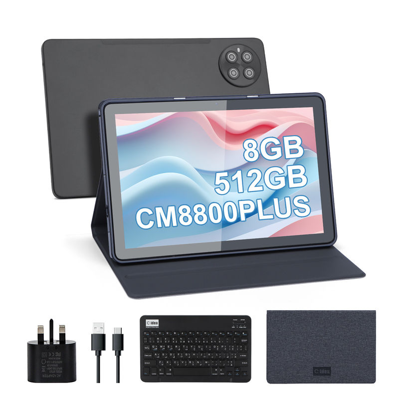 C Idea 8GB RAM 512GB ROM WiFi Android Tablet PC Tablet SIM Destekle CM8800plus