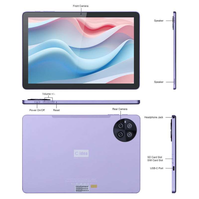 C fikir 8GB RAM 512GB ROM Klavye ve fare CM8800plus ile akıllı tablet PC