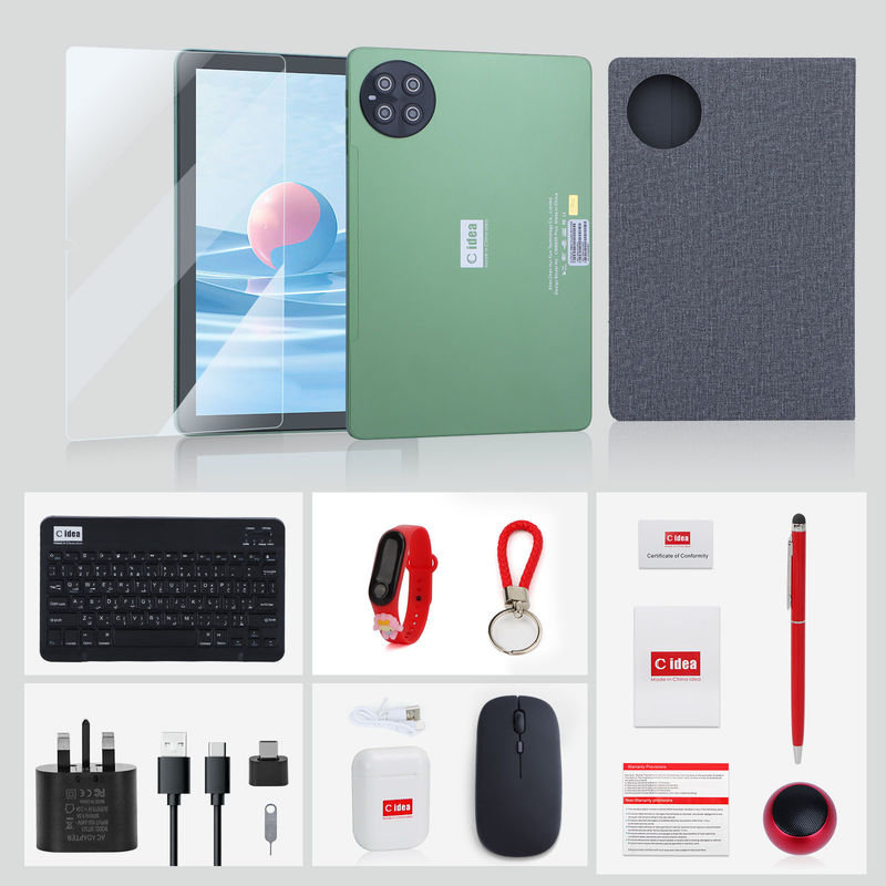 C fikir Öğrenci için Tablet 8GB RAM 512GB ROM 10.1 inç 2 SIM CM8800plus ile Tablet PC