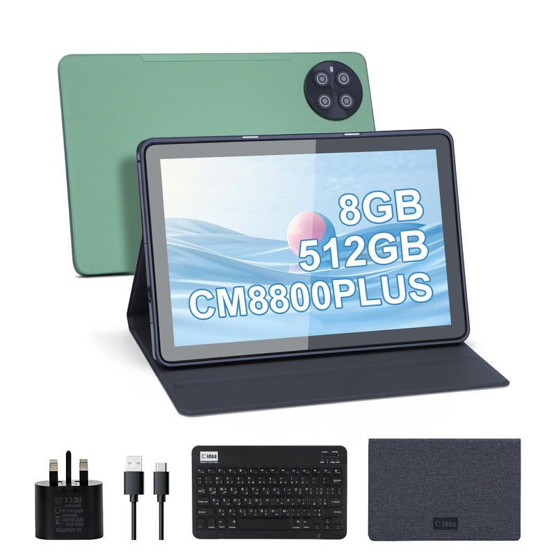 C fikir Öğrenci için Tablet 8GB RAM 512GB ROM 10.1 inç 2 SIM CM8800plus ile Tablet PC