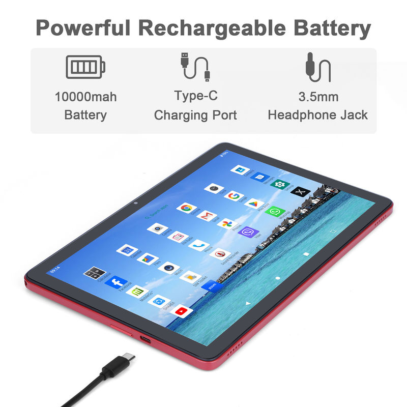 C fikir 8GB RAM 512GB ROM ile Çocuk Tableti Klavye CM8800plus ile Android Tablet PC