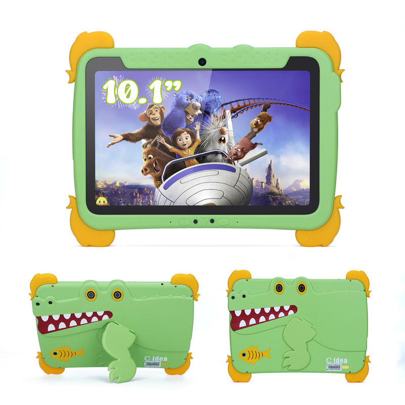 C Idea Kids Tablet 10.1 Inch Android Tablet PC Case Göz Koruması ile 1280*800 Ekran Ön Kurulum IWAWA Eğitim İçin