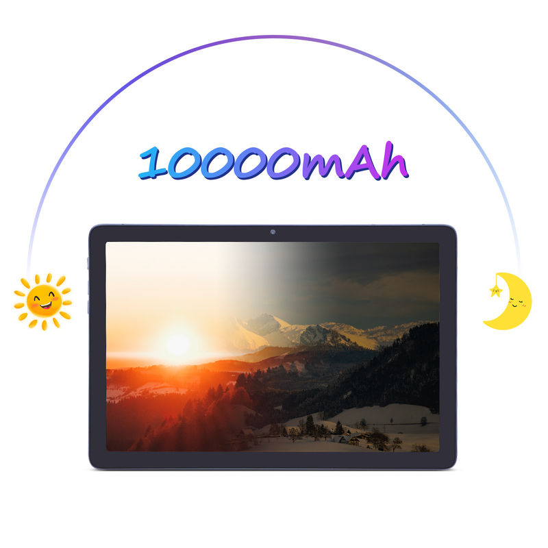 C fikir 10.1 Inç Android Tablet Çift Kamera 8GB RAM 512GB ROM Klavye Fare ile 5G Tablet Okul için SIM Destek