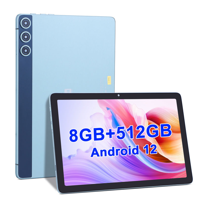 C fikir 10.1 Inç Akıllı Tablet 10000mAh Batarya 8GB + 512GB Bluetooth Klavyesi ve Eğitim Öğrenme için SIM Destek