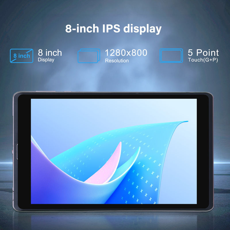 C fikir 8 inç Android 12 Tablet 8000mAh Pil 5+8MP Kamera 8GB RAM 512GB ROM Eğitim Öğrenme için CM818-pembe