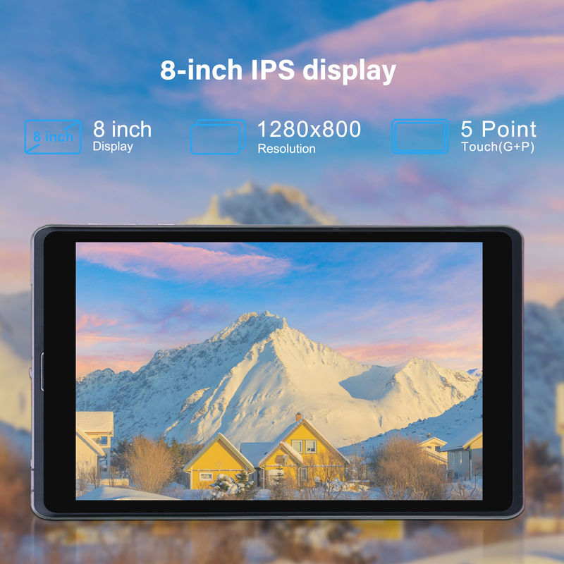 C fikir 8 inç Android 12 Tablet 8000mAh Pil 5+8MP Kamera 8GB RAM 512GB ROM Eğitim Öğrenme için CM818-pembe