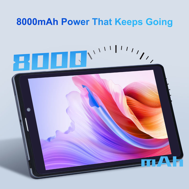 C fikir Android Tablet PC Çift Kamera 8 Inch 1280x800 IPS HD Ekran Öğrenci için Android 12 Tabletler CM818-Grey