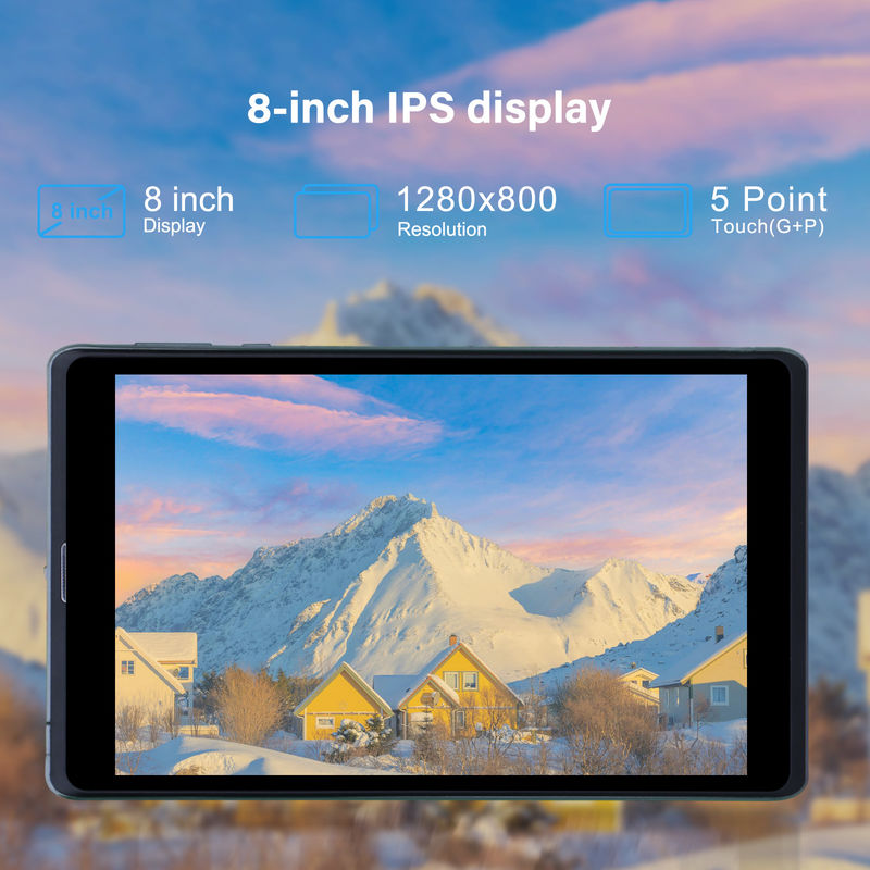 C fikir Android Tablet PC Çift Kamera 8 Inch 1280x800 IPS HD Ekran Öğrenci için Android 12 Tabletler CM818-Grey