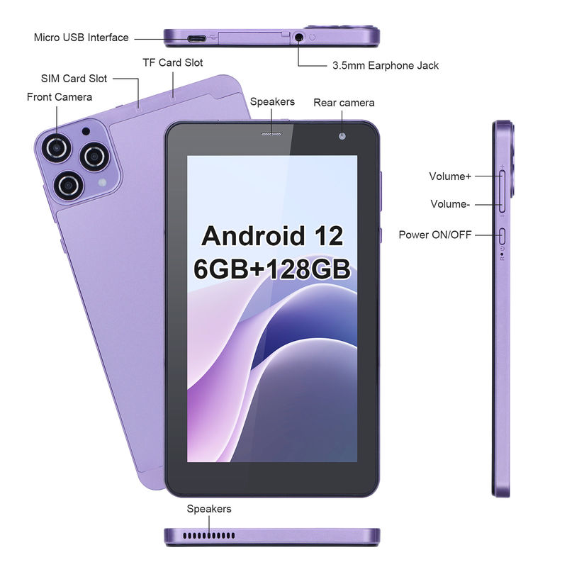 C Idea 7 Inç Android Tablet 512GB Dört çekirdekli Akıllı Tablet Öğrenciler için Cm515