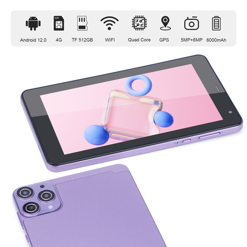 C Idea 7 Inç Android Tablet 512GB Dört çekirdekli Akıllı Tablet Öğrenciler için Cm515