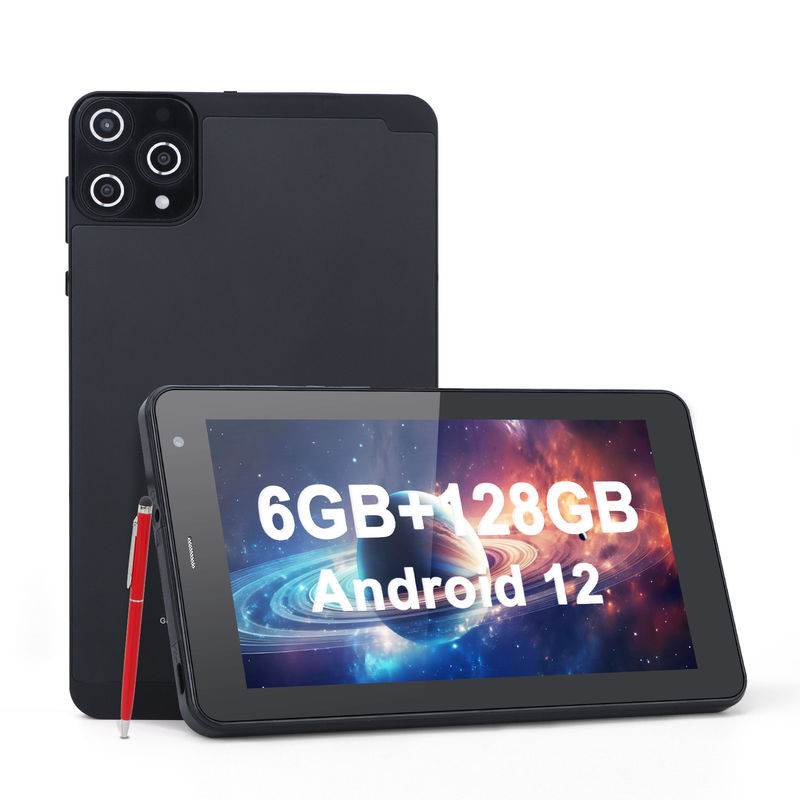 C Idea 7 Inch Android Akıllı Tabletler 6+128GB Dört çekirdekli WiFi 5G Tablet Okul için CM515