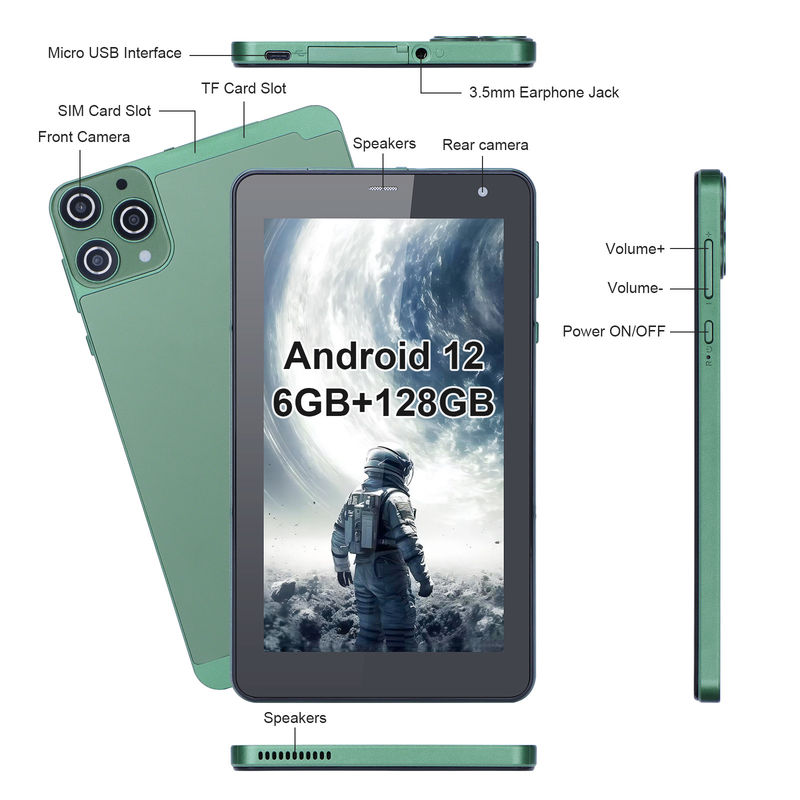 C Idea WiFi Tablet 7 Inch Android Akıllı Tabletler 512GB HD Dokunmatik Ekran For Studenet CM515