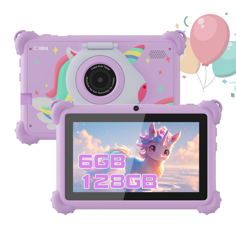 C Fikir 7 Inç Çocuk Tablet Yaş 3-7 Çift Kamera IPS Ekran Ebeveyn Kontrolü ile Eğitimli çocuk tablet CM88