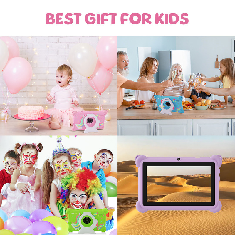 C fikir Gelişmiş 2024 Çocuk Tablet Android 12 Performansı ve Çocuk Dostu Tasarımı CM88