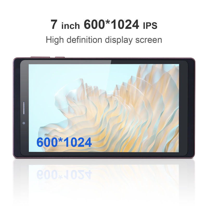 C Idea Android 12 Tablet 6GB RAM 128GB ROM SIM ile 7 Inch Tablet PC For Students CM525 Pembe