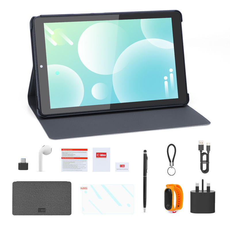 C Idea Android Tablet 800x1280 IPS Ekranı Eğitim için Sim ile Akıllı Tablet PC CM935 Siyah